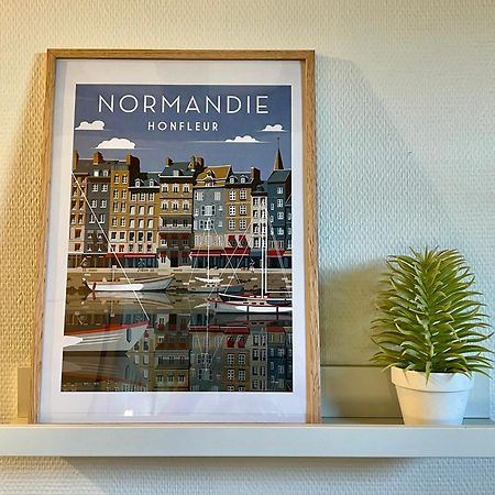 Une Pause Chez Julien, Appartement Lumineux Et Idealement Situe! Онфлёр Экстерьер фото