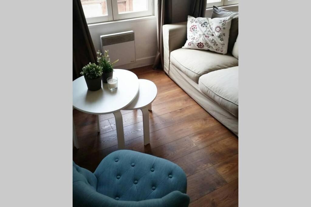 Une Pause Chez Julien, Appartement Lumineux Et Idealement Situe! Онфлёр Экстерьер фото